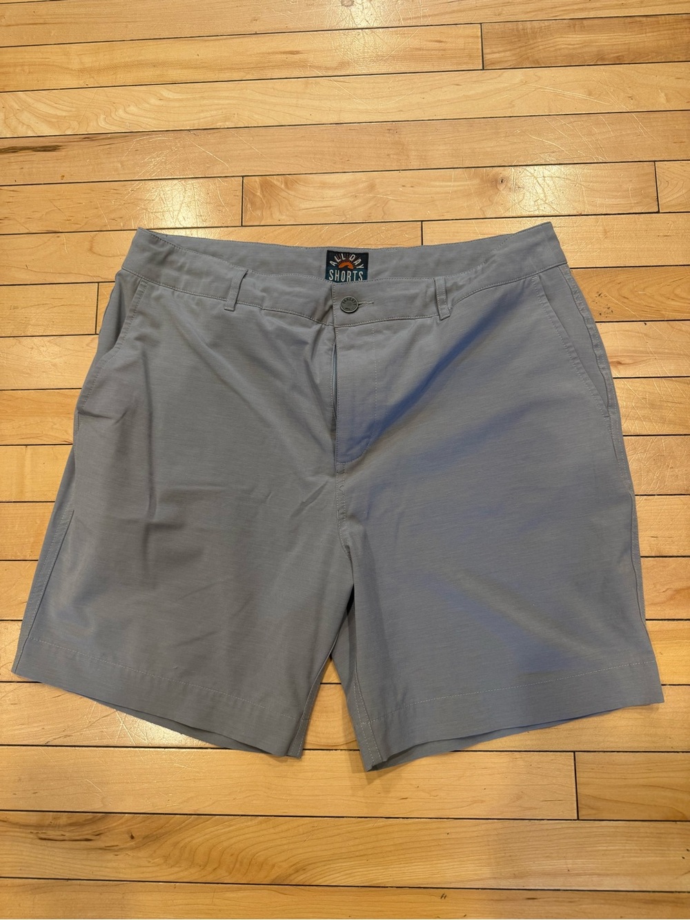 Faherty All Day Shorts Light Grey